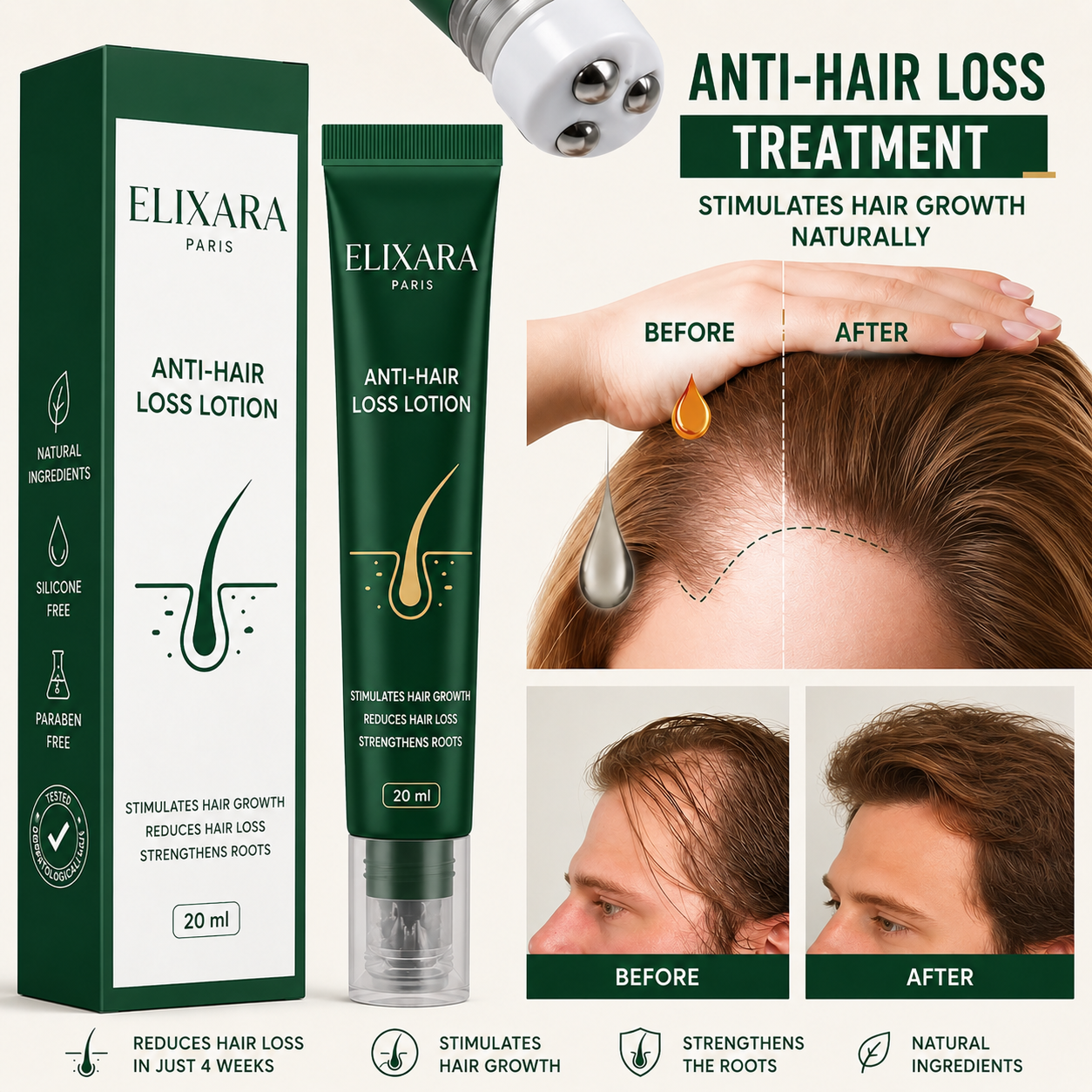 ELIXARA — Intensive Hair Growth Serum