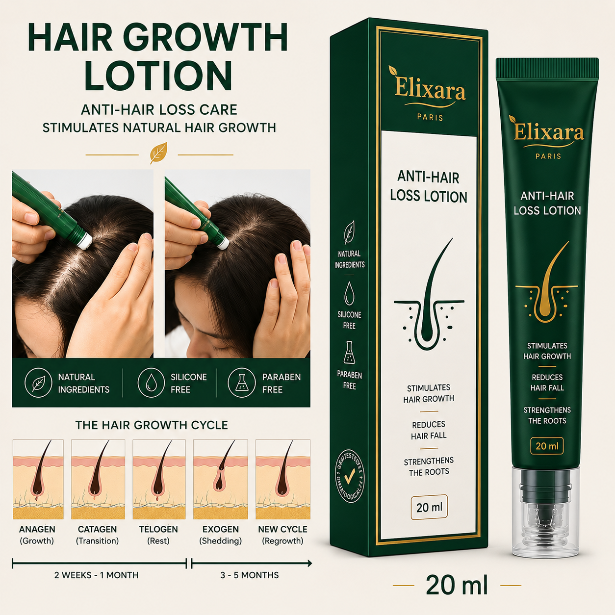 ELIXARA — Intensive Hair Growth Serum